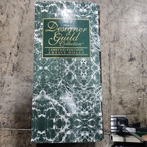 Designer's Guild Collection Artist Porcelain 25" Doll '' Angela '' By Ali Hansen